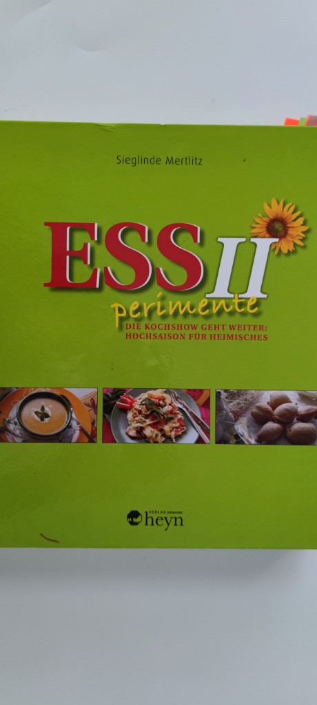 ESSperimente II Kochbuch