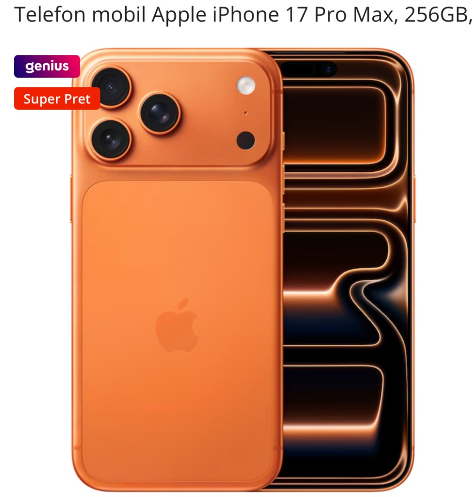 Apple iPhone 17 Pro Max, 256GB